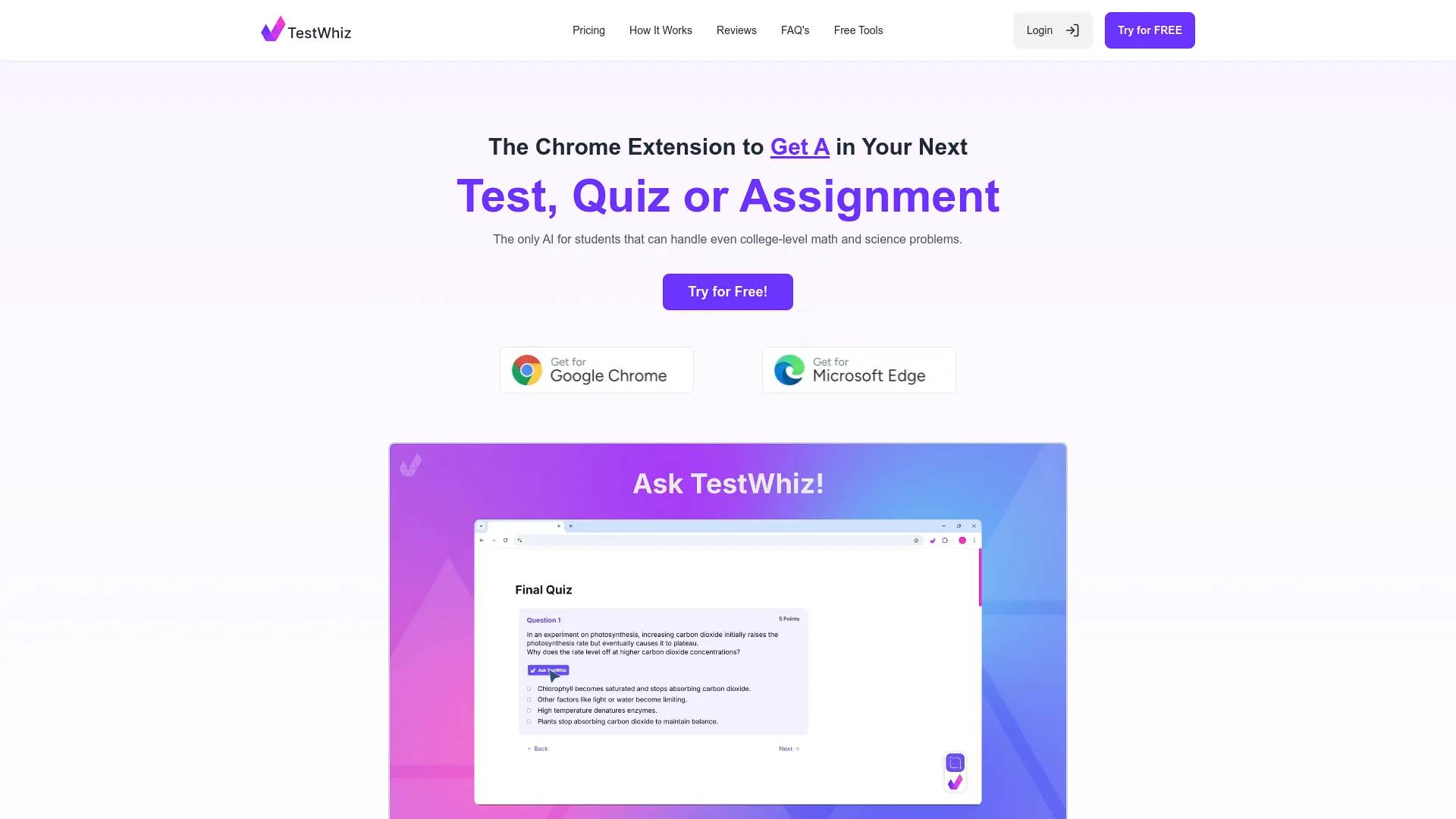 TestWhiz screenshot