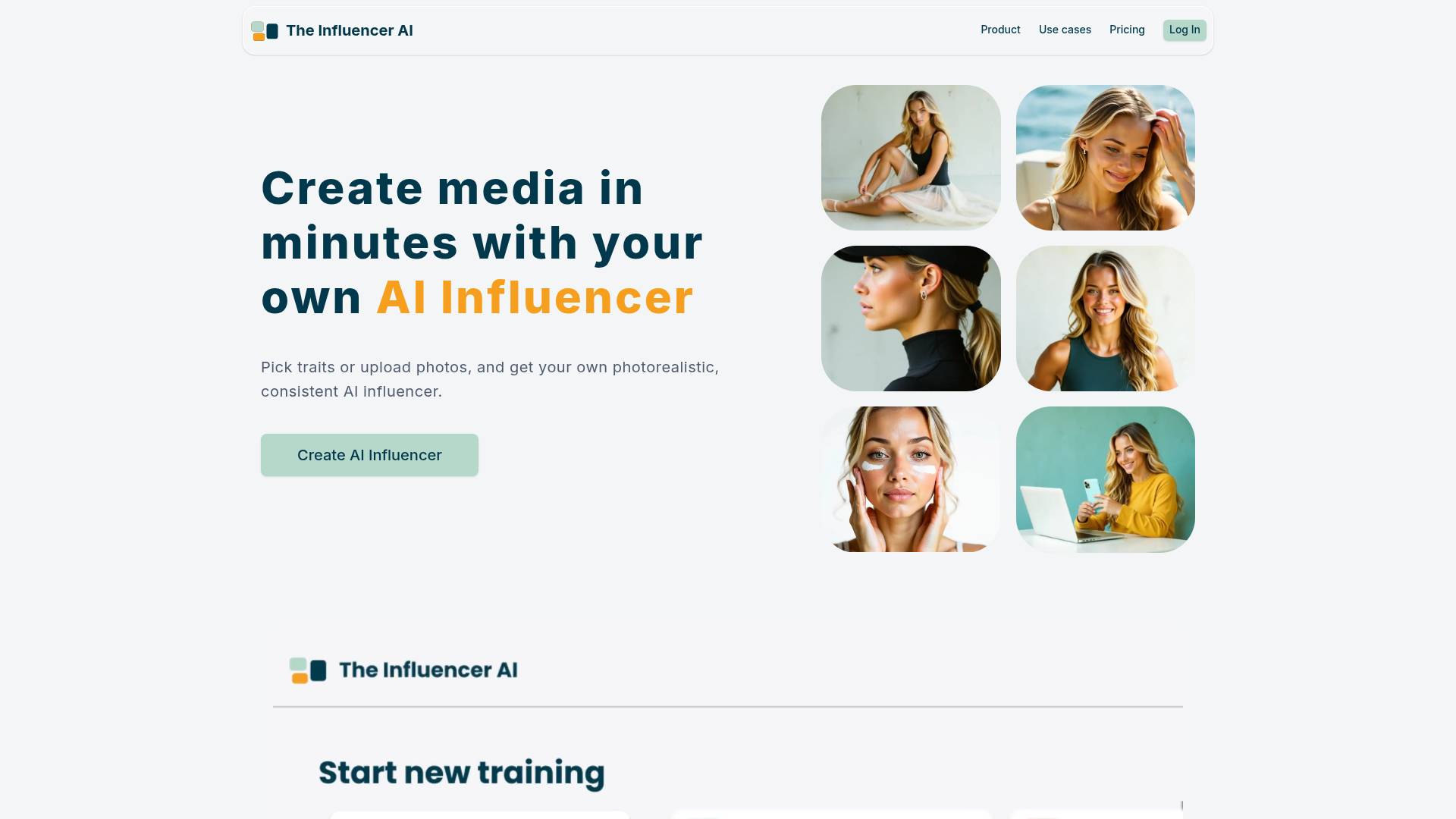 The Influencer AI screenshot