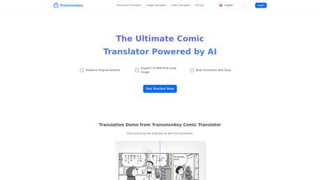transmonkey-comic-translator screenshot