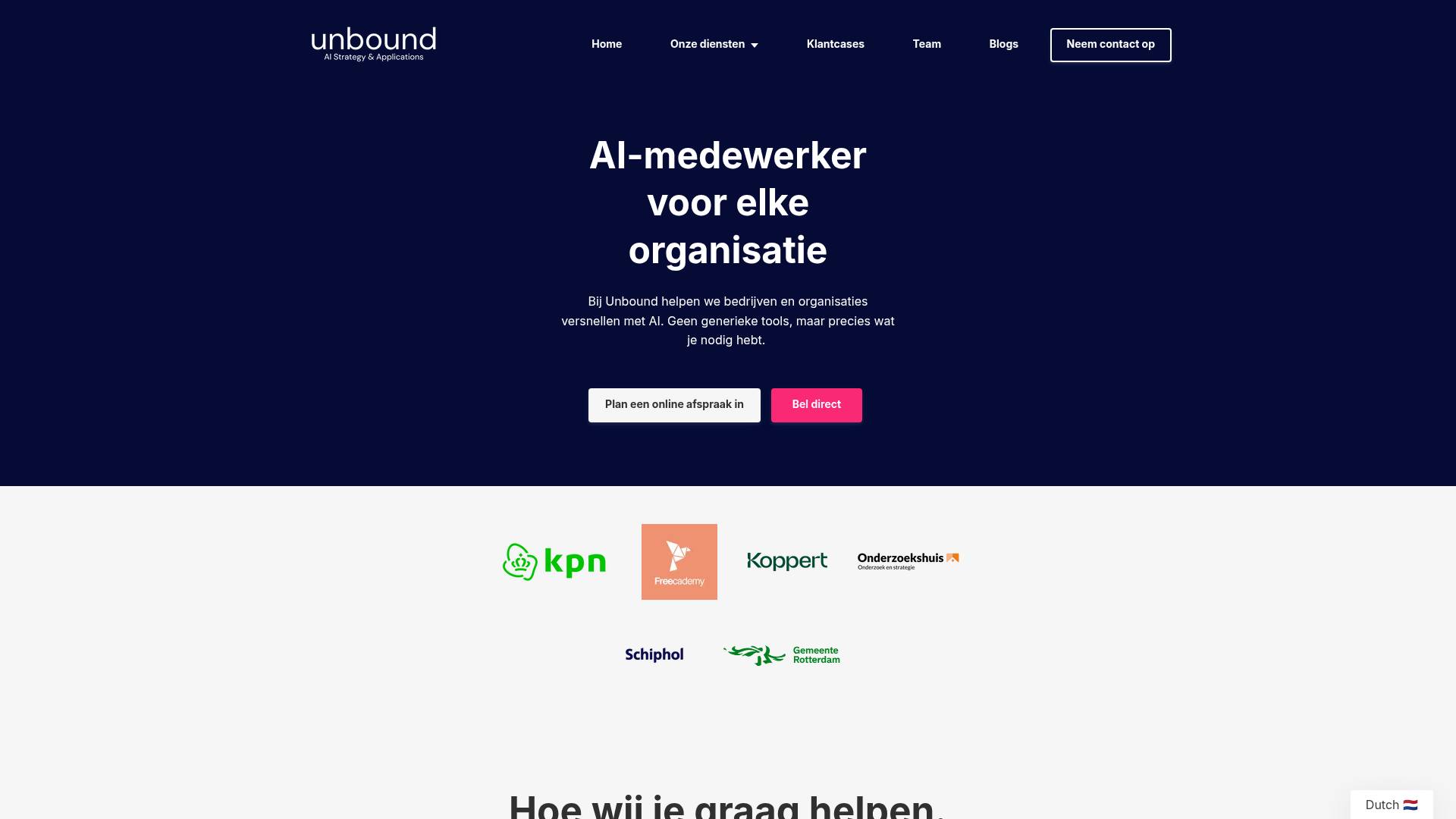 Unbound Agency screenshot