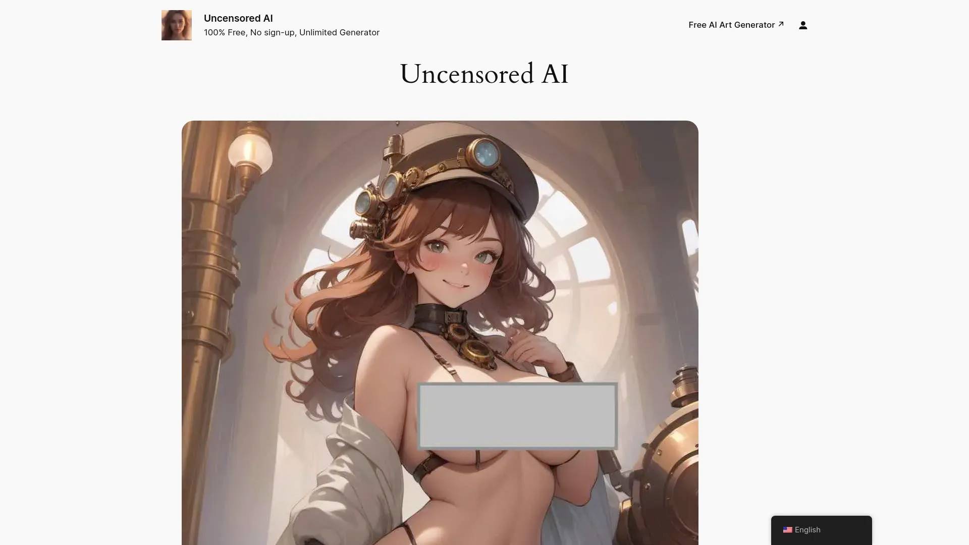 Uncensored AI screenshot