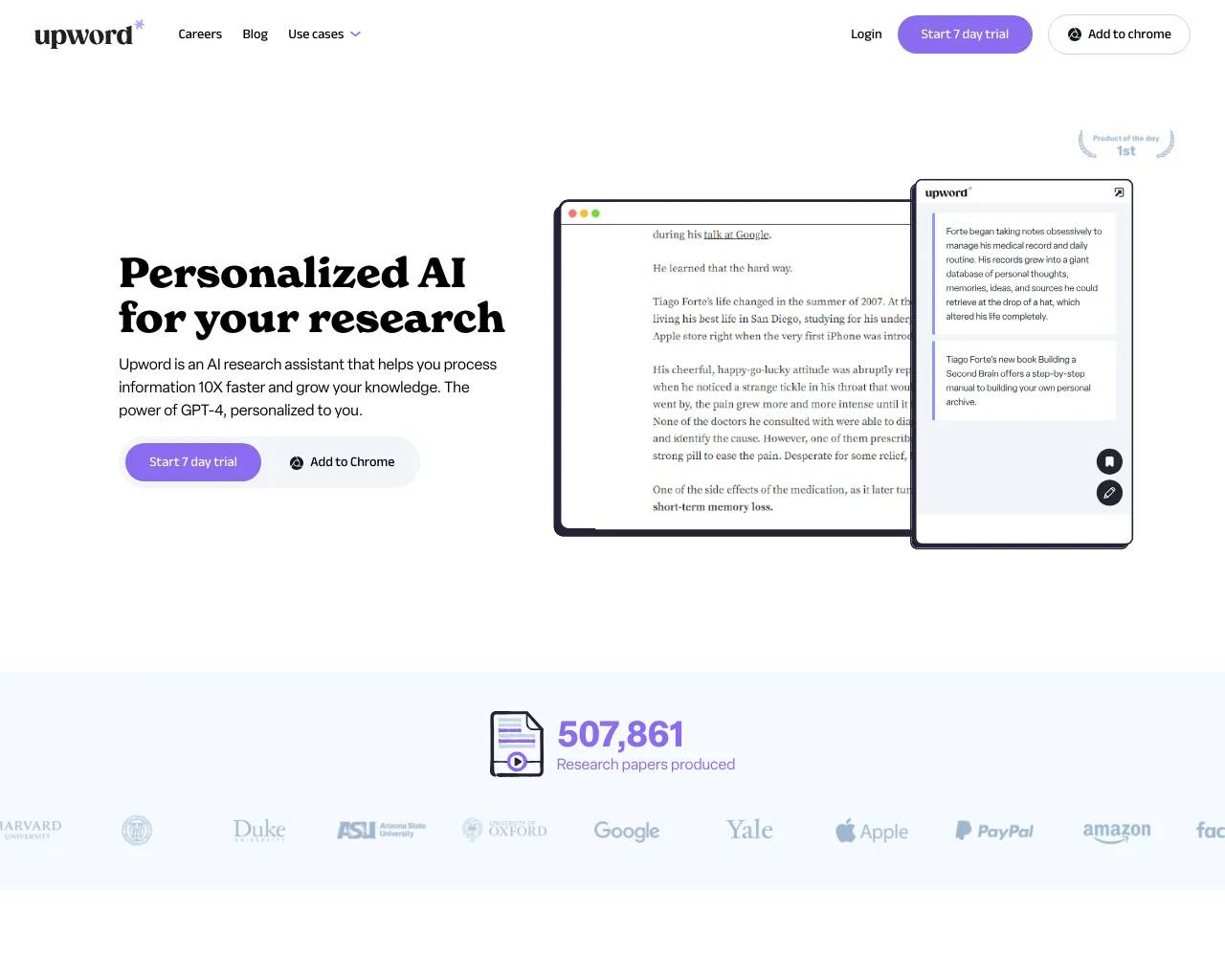 Upword screenshot