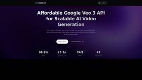Veo3API.ai: Affordable Veo 3 API with Fast/Turbo & Quality Modes screenshot