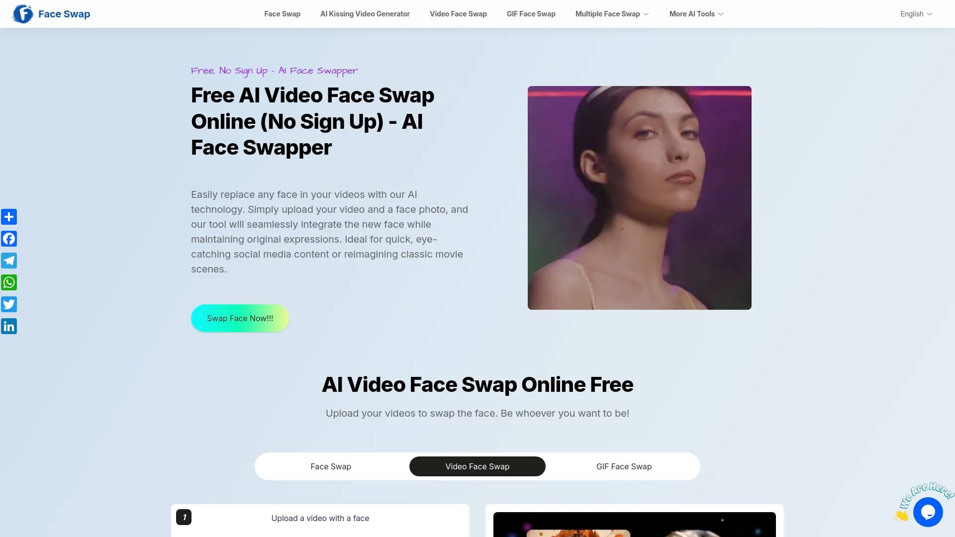 Video Face Swap screenshot