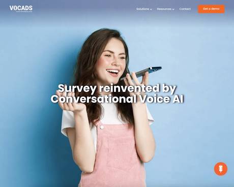Vocads Survey screenshot