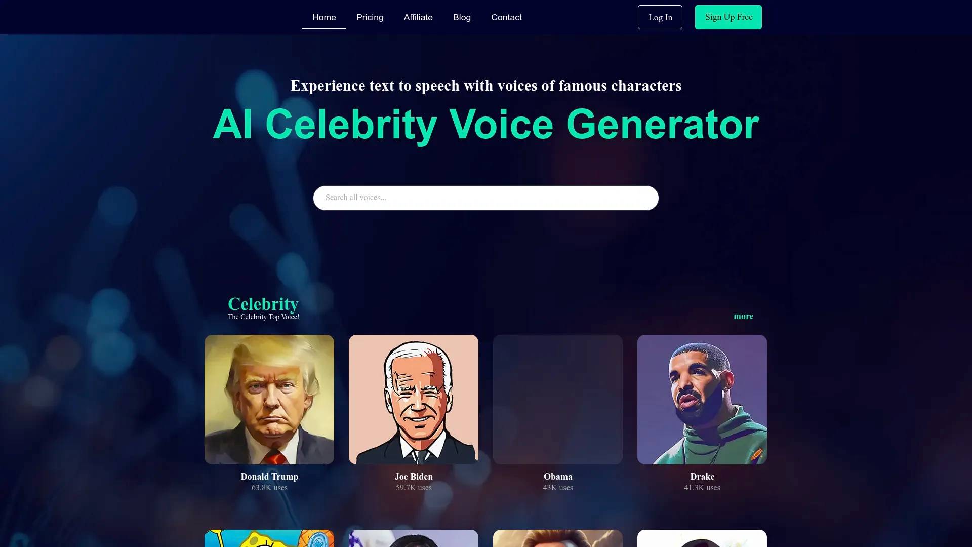 Voxdazz screenshot
