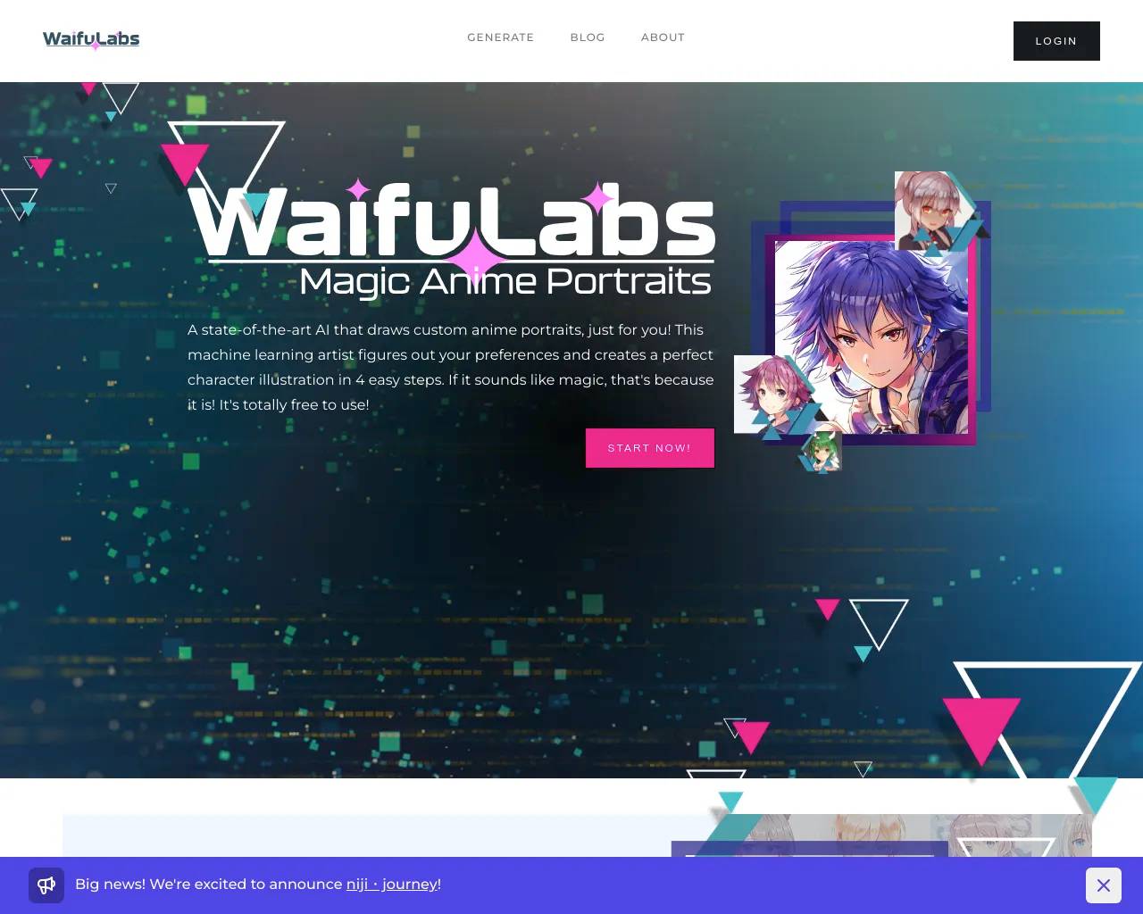 Waifulabs screenshot
