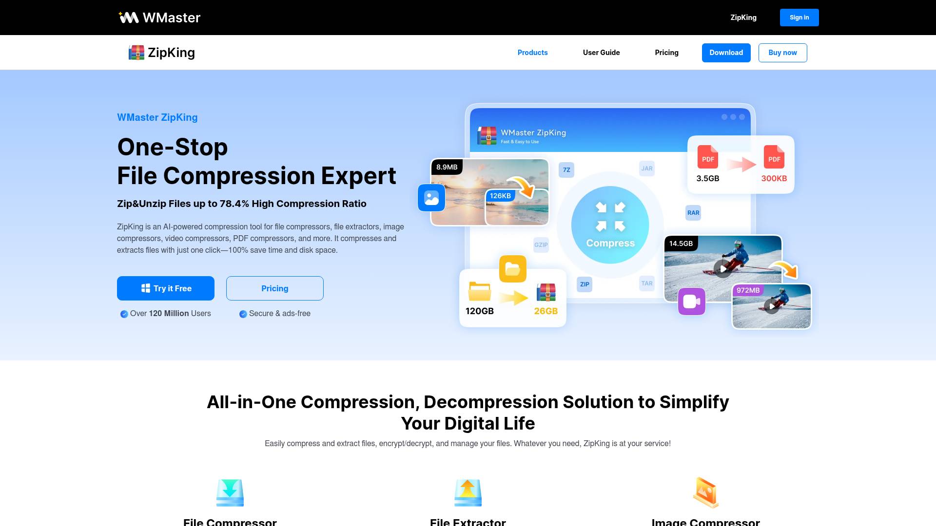 WMaster ZipKing screenshot
