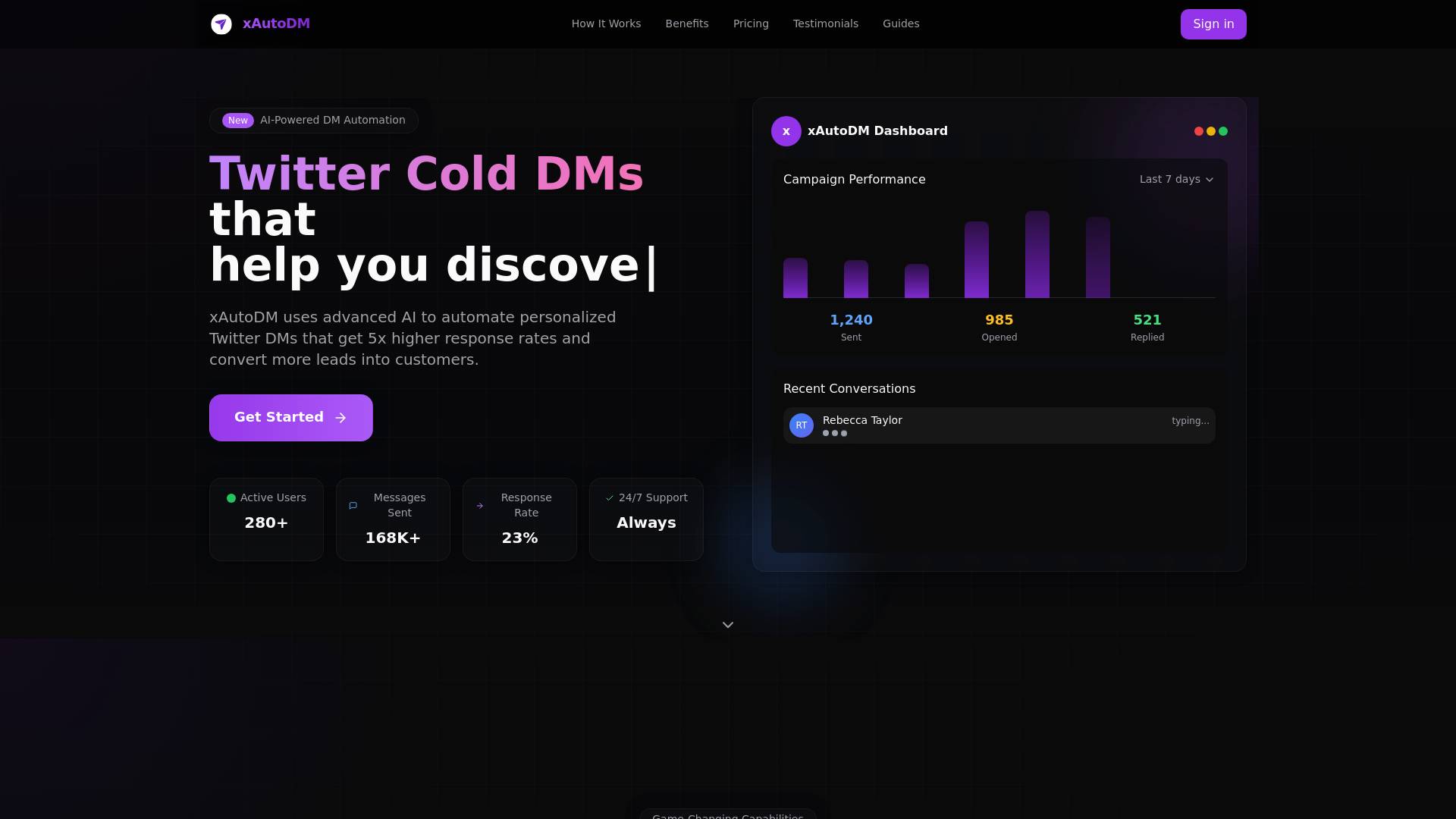 xAutoDM - AI-Powered DM Automation screenshot