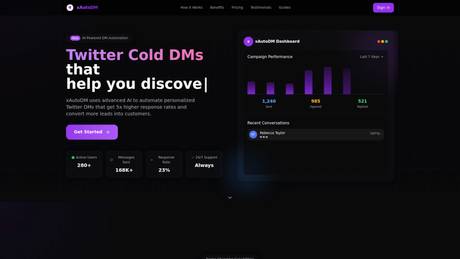xAutoDM - AI-Powered DM Automation screenshot
