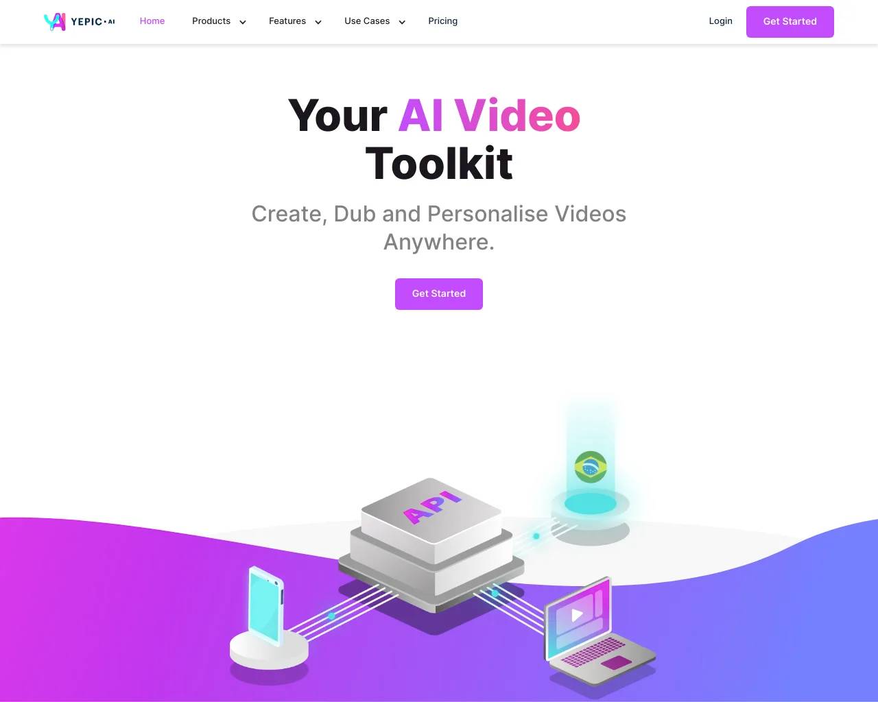 Yepic AI screenshot
