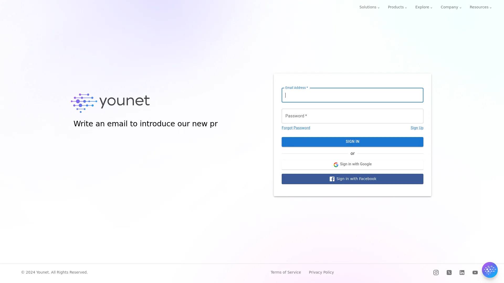 Younet screenshot