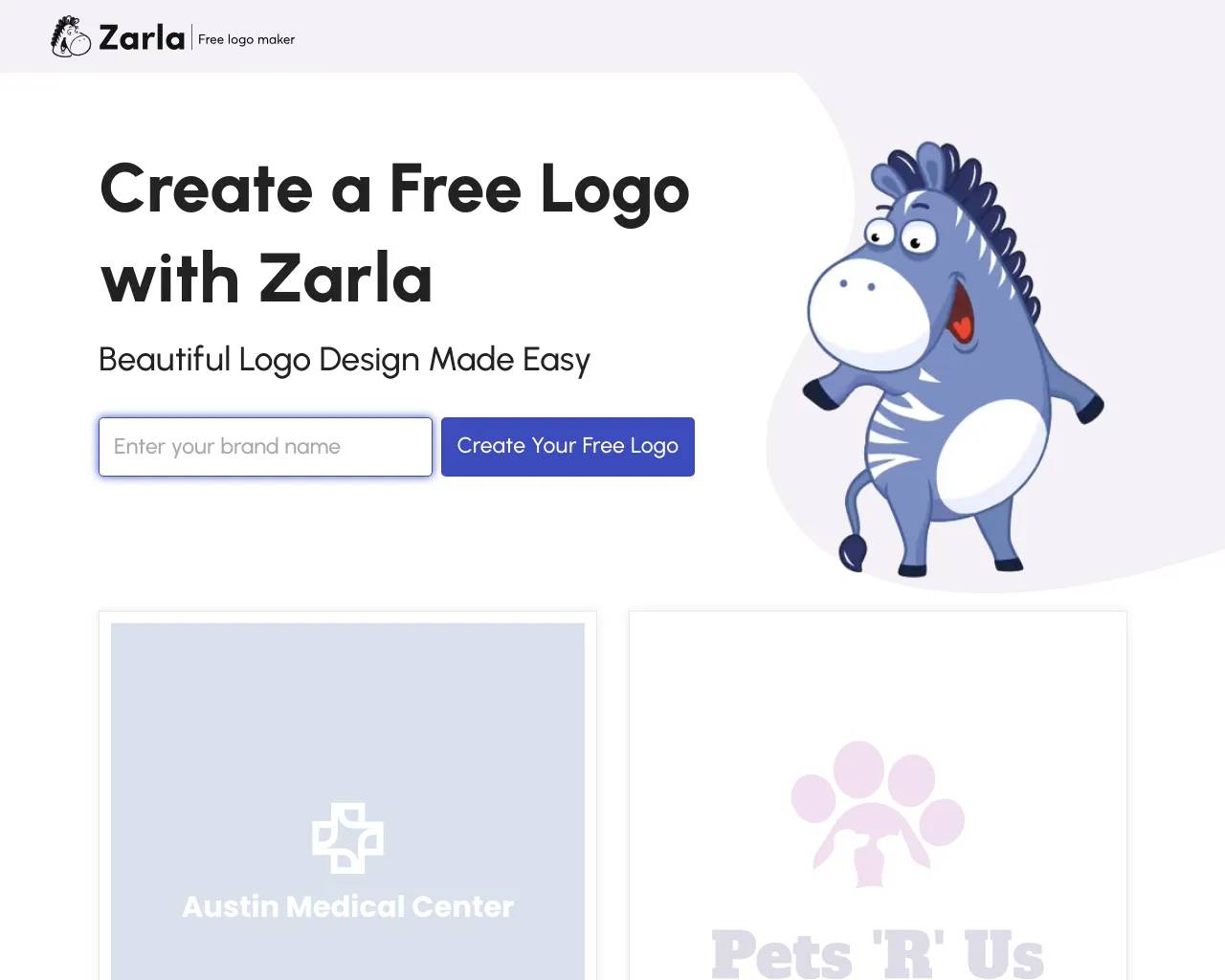 Zarla Logo Maker screenshot