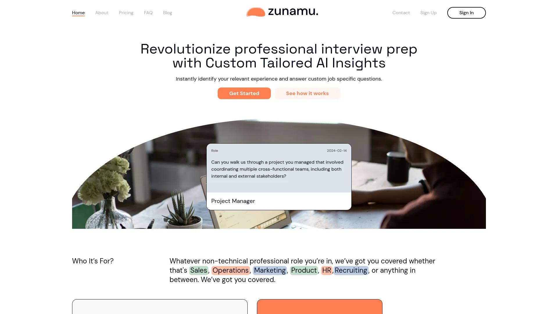Zunamu screenshot
